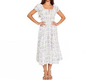 NEW DRA LOS ANGELES quince dress in picnic floral